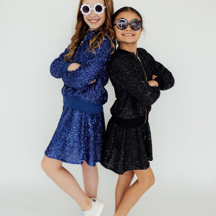 Royal Blue Sequin Jacket