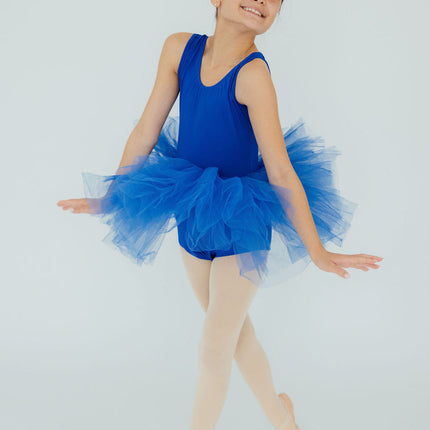 Royal Blue Tank Tutu Leotard