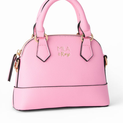 Bubblegum Pink Girl's Crossbody Purse