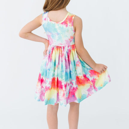 Far Out Tank Twirl Dress
