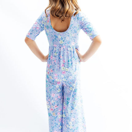 Petal Party Wide Leg Jumpsuit