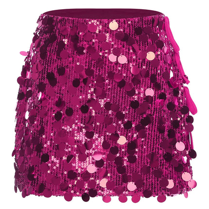 Women's Sequin Bodycon Mini Skirt