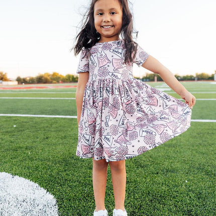 SALE Cheer S/S Pocket Twirl Dress