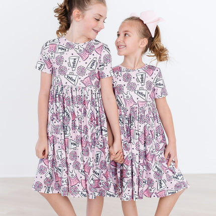 SALE Cheer S/S Pocket Twirl Dress