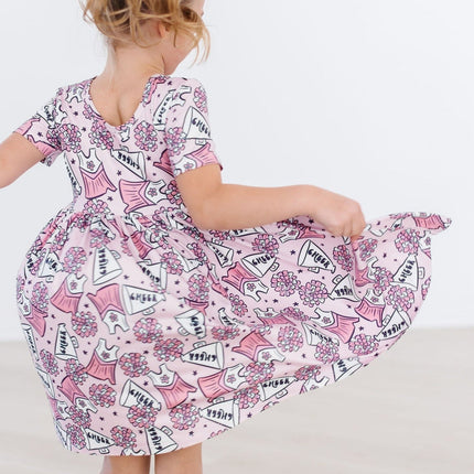 SALE Cheer S/S Pocket Twirl Dress