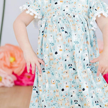 Furry Friends Pom Pom Dress