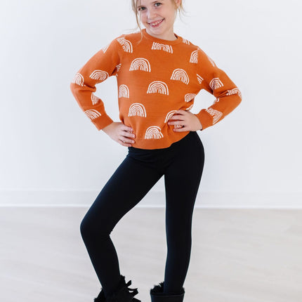 SALE Rainbows in Fall Sweater