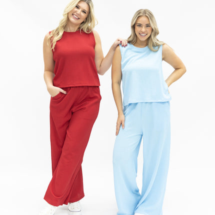 The Earhart Top, Red