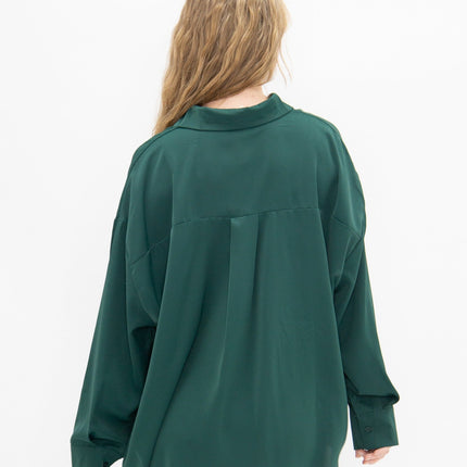 Kathryn Classic Button-Up, Forest Green