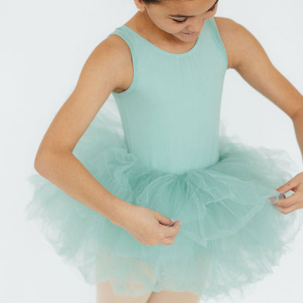 Sage Tank Tutu Leotard