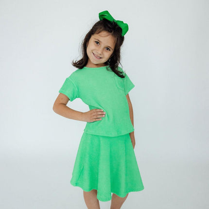 SALE Seafoam Green Scrunchy Pocket Tee