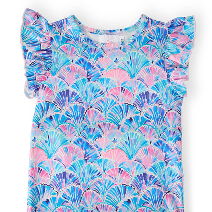 Seaside Shells S/S Ruffle Tee