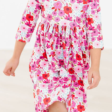 Secret Garden 3/4 Pocket Twirl Dress