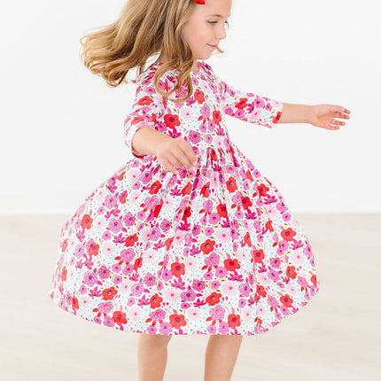 Secret Garden 3/4 Pocket Twirl Dress