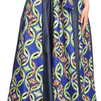 One Size / 14-BlueGreenMulti