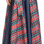 One Size / 2293Red/Turquoise-tile
