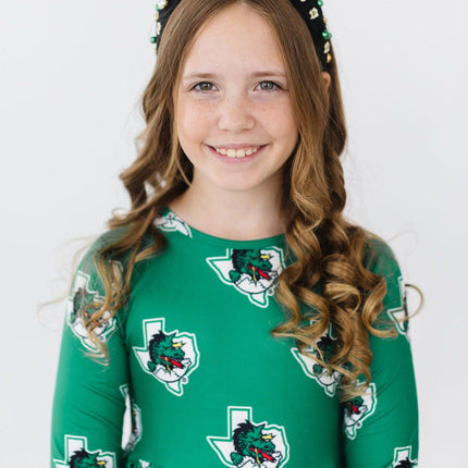 Southlake Carroll Dragons 3/4 Sleeve Pocket Twirl Dress
