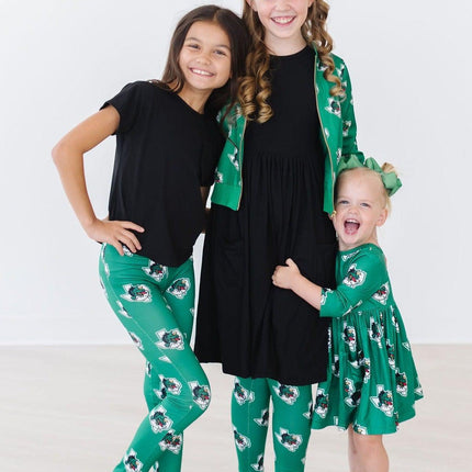 Southlake Carroll Dragons 3/4 Sleeve Pocket Twirl Dress