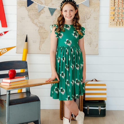 Southlake Carroll Dragons Flutter Twirl Dress