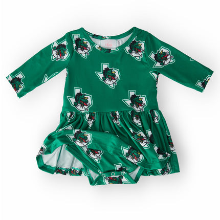 SALE Southlake Carroll Dragons 3/4 Sleeve Twirl Bodysuit