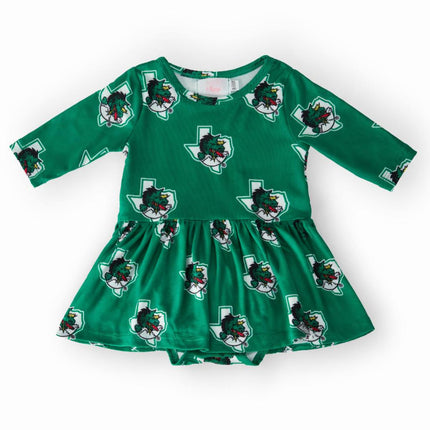 SALE Southlake Carroll Dragons 3/4 Sleeve Twirl Bodysuit