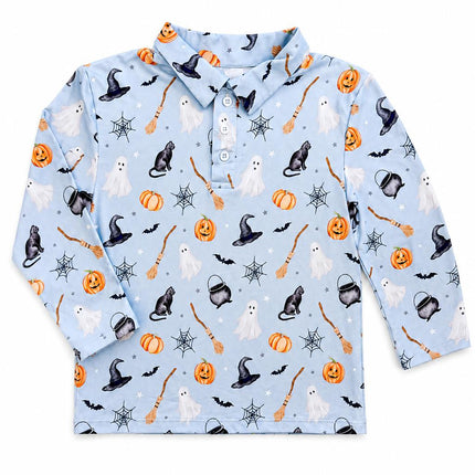 Spooky Season L/S Polo