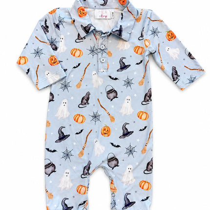 Spooky Season L/S Polo One-Piece