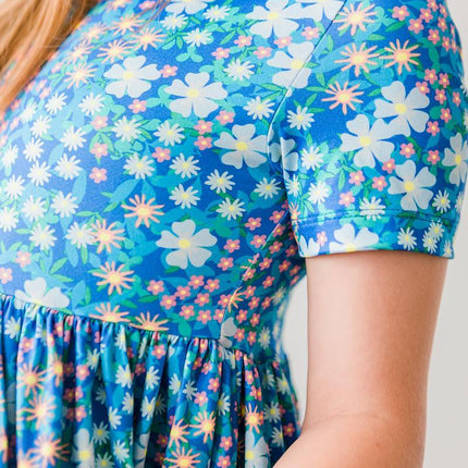 Spring Fling S/S Pocket Twirl Dress