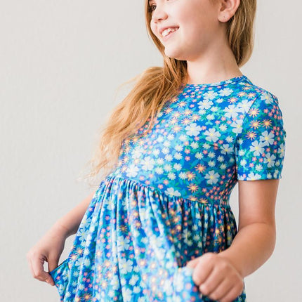 Spring Fling S/S Pocket Twirl Dress