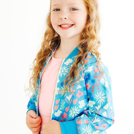 Springtime Splendor Satin Jacket