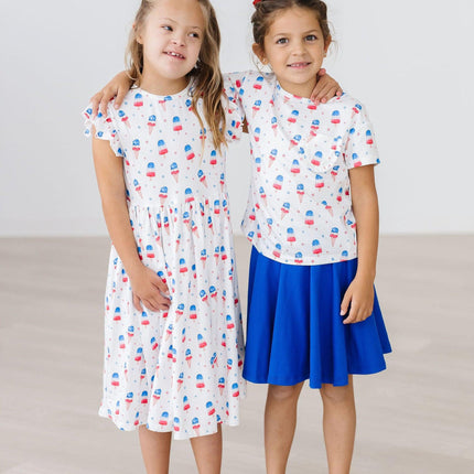 Summer Sweets Flutter Sleeve Twirl Dress