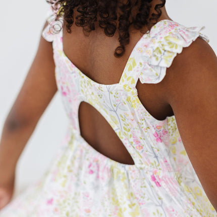 SALE Sunny Days Ruffle Maxi Dress
