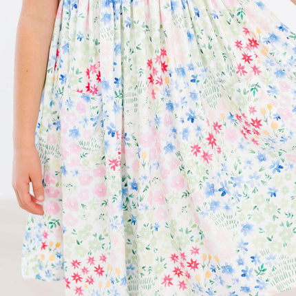 Sunshine Meadows S/S Pocket Twirl Dress