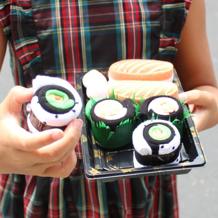 Sushi Socks Gift Box – 3 Pairs of Fun Novelty Socks for All