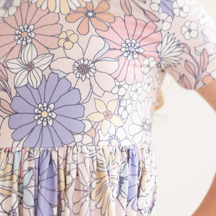Sweet Escape Floral S/S Pocket Twirl Dress