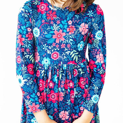 Sweet Gardenia L/S Pocket Twirl Dress