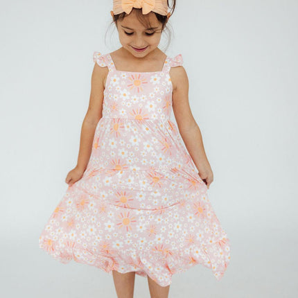 Sweet & Sunny Ruffle Maxi Dress