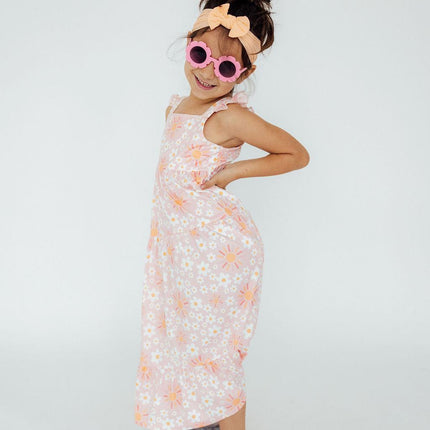 Sweet & Sunny Ruffle Maxi Dress