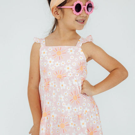Sweet & Sunny Ruffle Maxi Dress