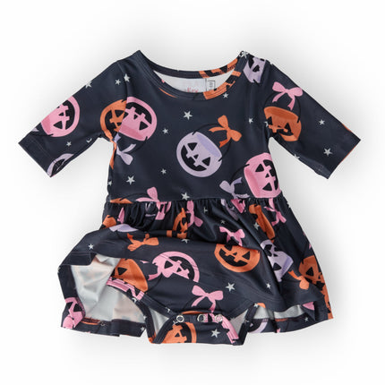 Sweet Tooth 3/4 Sleeve Twirl Bodysuit