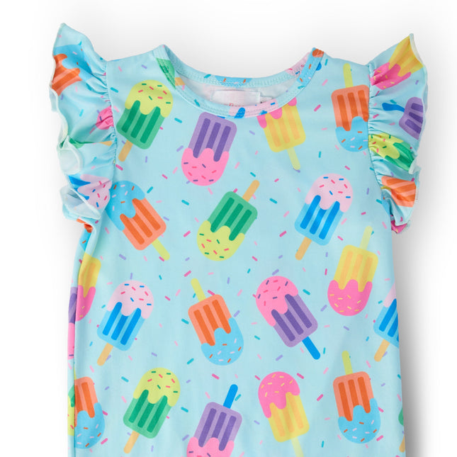 Sweet Treat S/S Ruffle Tee - Dashing Nova