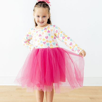 Sweetheart L/S Tutu Dress