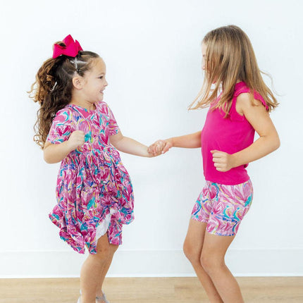 Sweetheart Scribbles Twirl Shorts