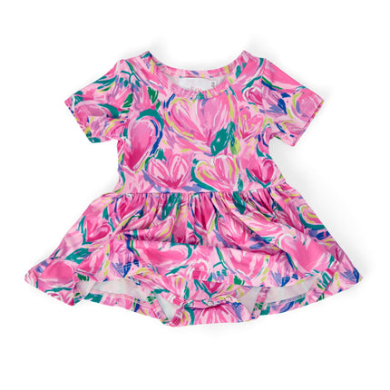Sweetheart Scribbles S/S Twirl Bodysuit