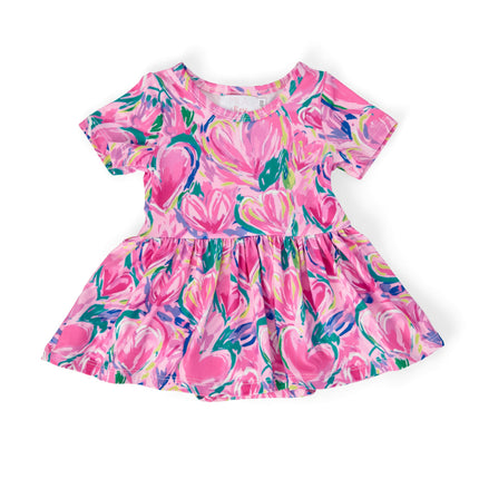 Sweetheart Scribbles S/S Twirl Bodysuit