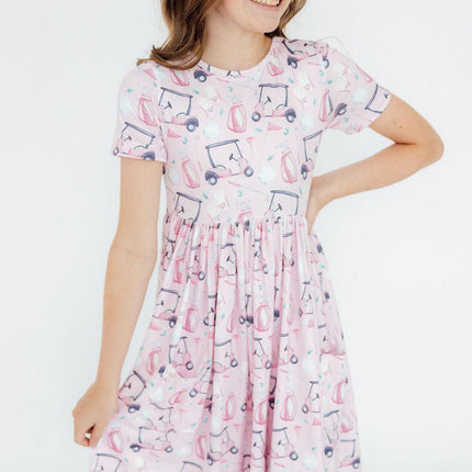 Tee Time S/S Pocket Twirl Dress
