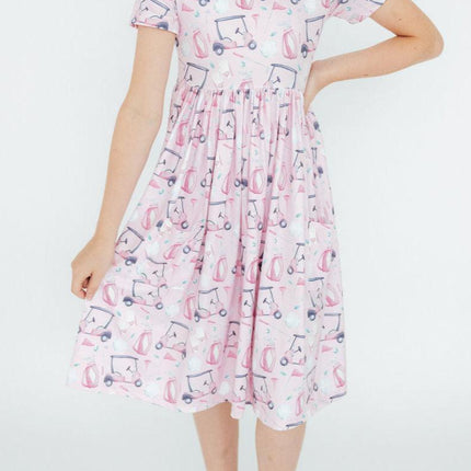 Tee Time S/S Pocket Twirl Dress