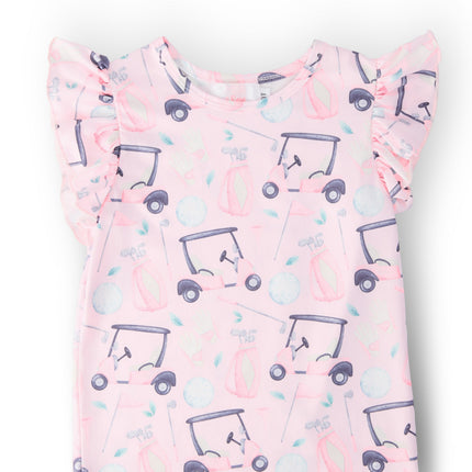 Tee Time S/S Ruffle Tee