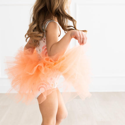 Tonal Rainbow Tank Tutu Leotard