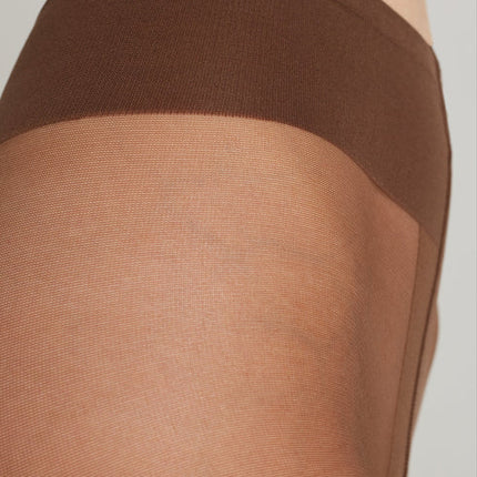 Conte Top 20 Den - Classic Women's Tights Sheer to Waist T-top Low Waist (8S-29SP)